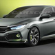 Illustration for article titled The 2017 Honda Civic Hatch Concept Looks Ready For A Track Day